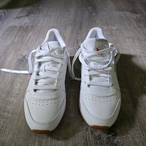 Reebok Classics White Leather Sneakers